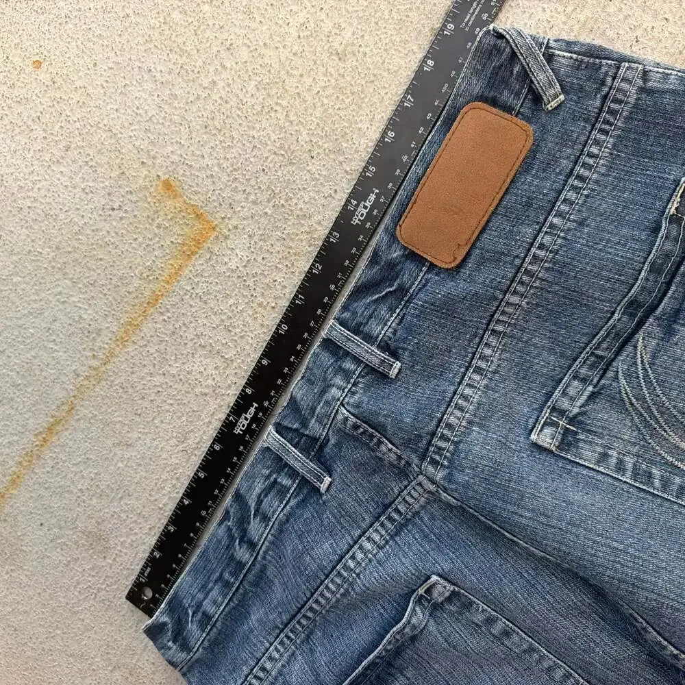 Phat Farm Men's Blue Denim Jean Shorts Size 38